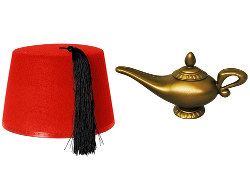 Costume aladino genio - costume,