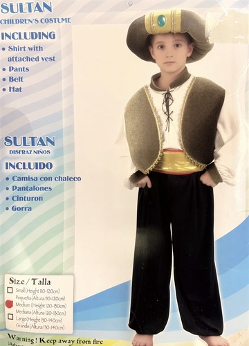 Costume sultano ragazzo