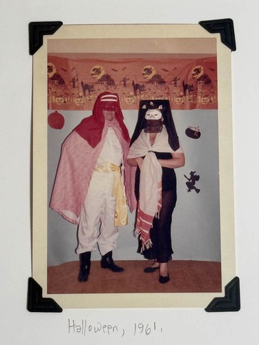 Foto epoca trovata halloween - d'epoca,