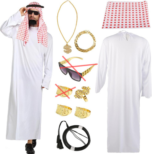 Aitsite costume sceicco - aitsite,